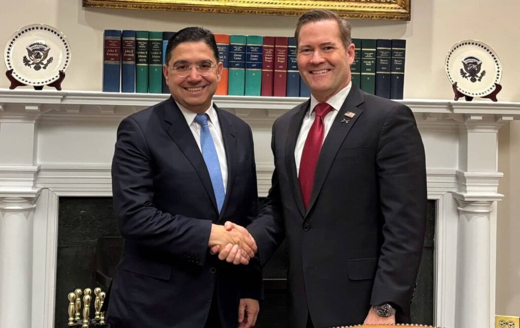 Nasser Bourita s’entretient à Washington avec le Conseiller à la sécurité nationale Mike Waltz