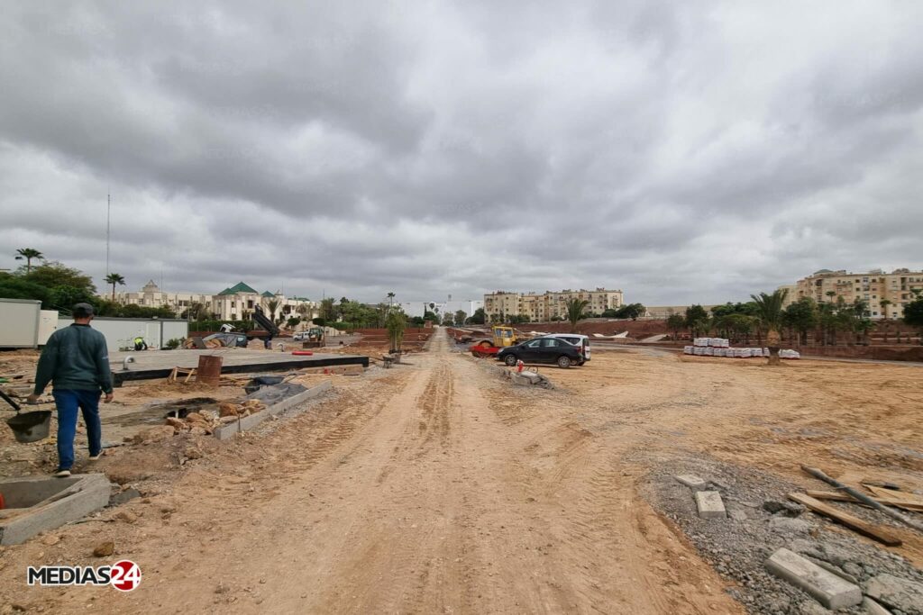 Casablanca : les travaux de l'étang d’El Oulfa, futur poumon vert de la métropole, sont à 50% d'avancement