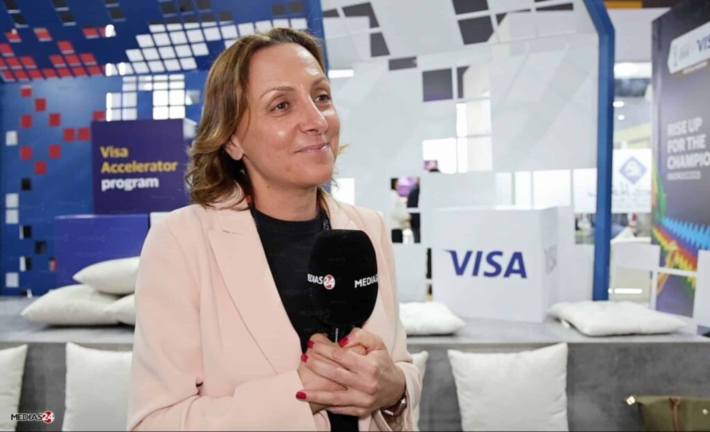 Leïla Serhan, Group Country Manager et Senior Vice-President de Visa pour la région Afrique du Nord, Levant et Pakistan