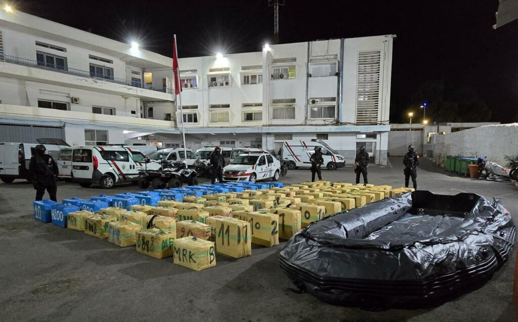 Drogues : saisie de plus de 6 tonnes de chira entre Agadir et El Guergarat