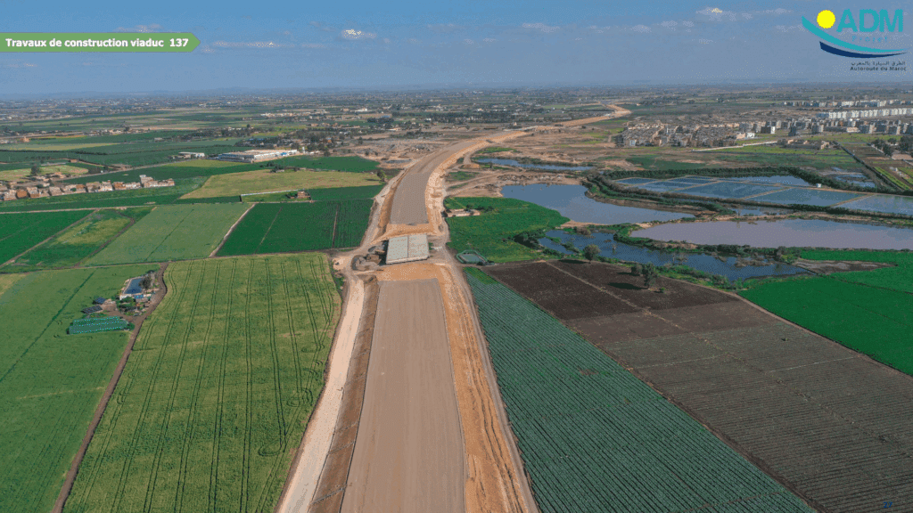 Tit Mellil-Berrechid, Aïn Harrouda et Sidi Maârouf : trois chantiers autoroutiers majeurs en images