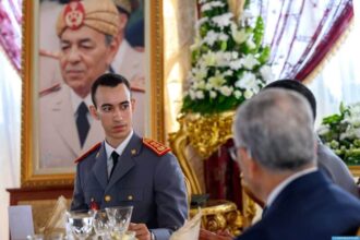 Le Prince Héritier Moulay El Hassan préside le déjeuner offert par le Roi à l'occasion du 69e anniversaire des FAR