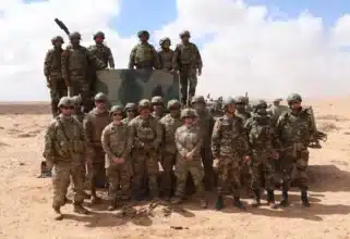 Tirs au sol, coordination dans les airs : le début des manœuvres African Lion 2025 en images