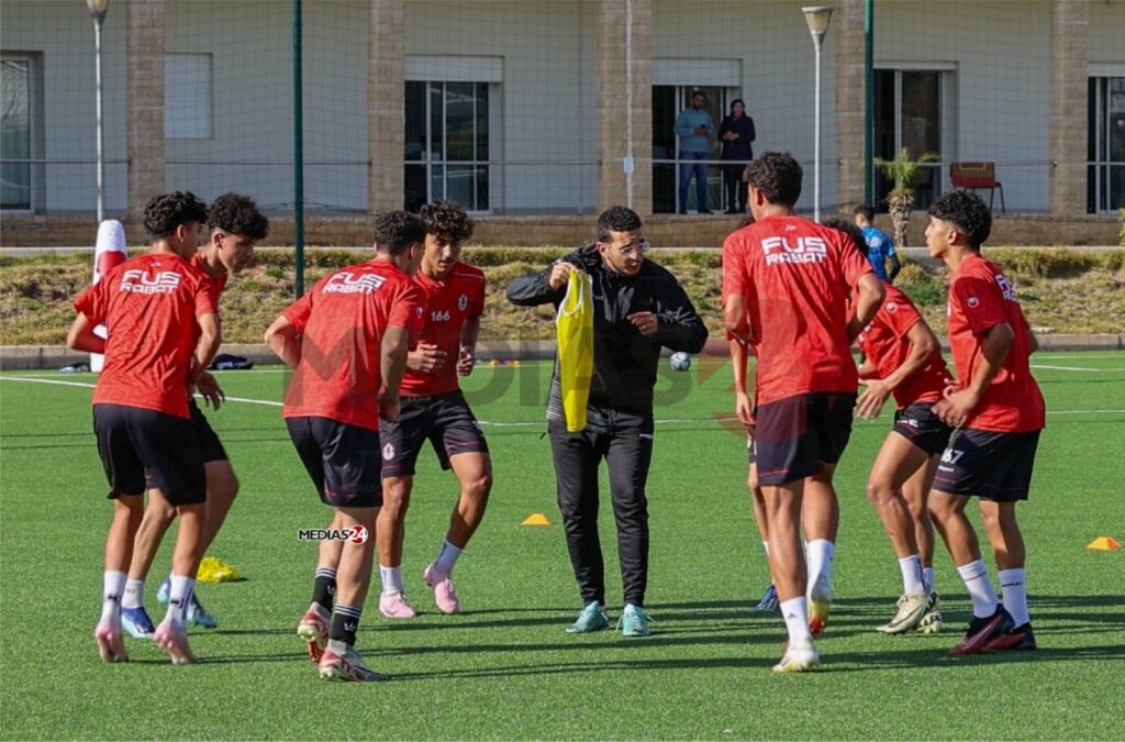 Prépa physique à l'Académie de formation du FUS section football