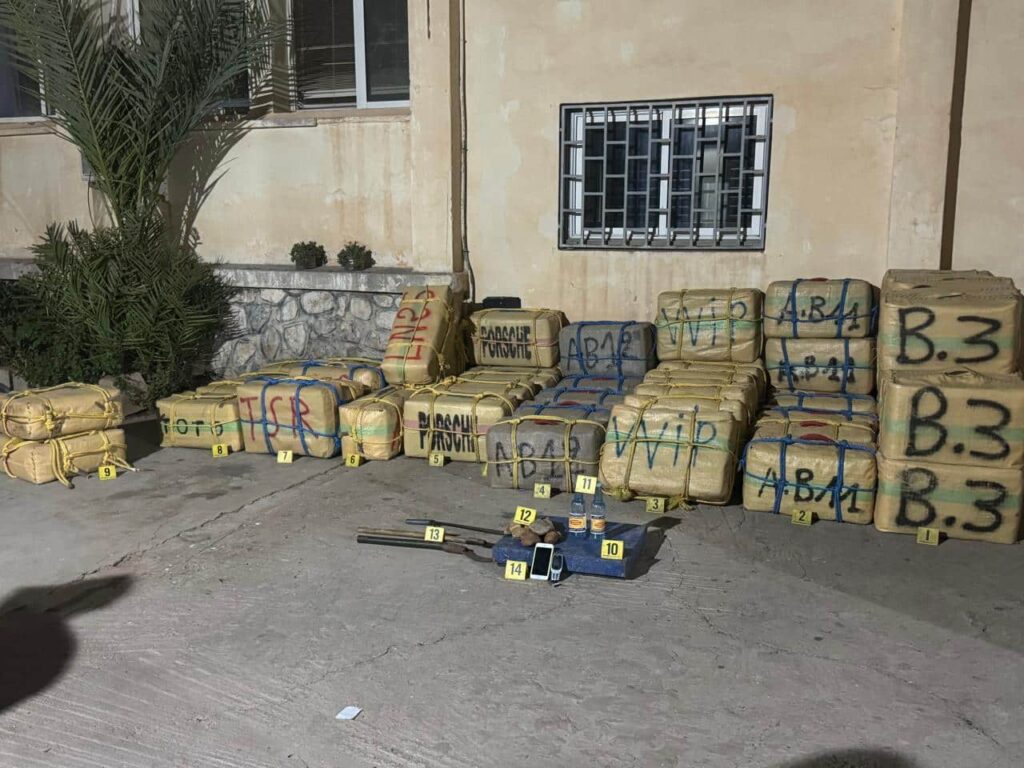 Drogues. Saisie de 3,85 tonnes de chira à Oued Zem
