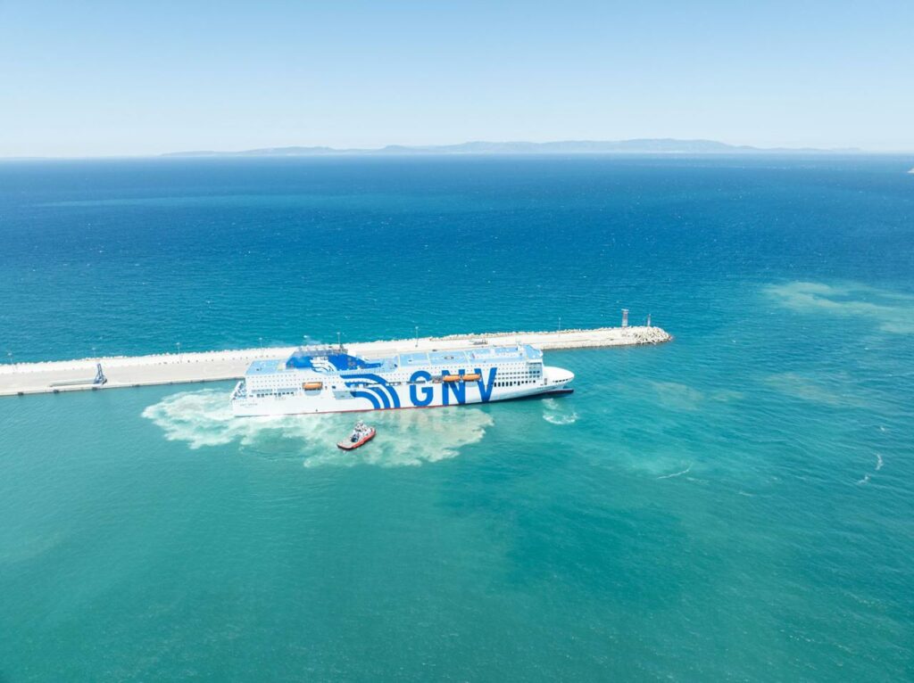 La compagnie maritime italienne GNV