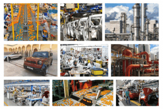 Depuis 2014, l'activité industrielle augmente, mais son poids dans le PIB stagne entre 16% et 17%