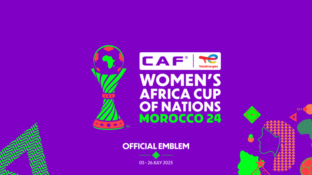 Le logo officiel de la CAN féminine 2024.