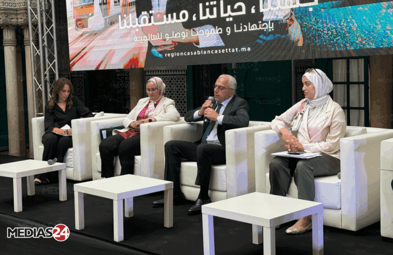 Abdellatif Maazouz, président de la région de Casablanca-Settat, a fait le point, le 16 juin lors d'un échange avec les journalistes sur les stations mobiles de dessalement de l'eau.