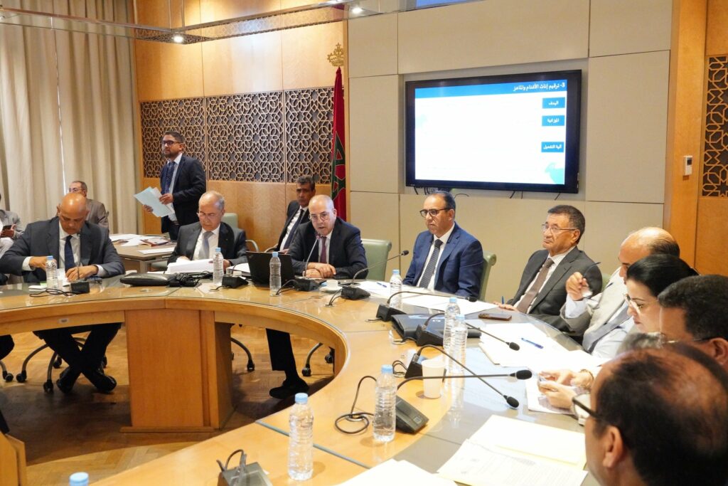 Ahmed Bouari, en commission des secteurs sociaux ce 18 juin, au sujet du programme d'agriculture solidaire