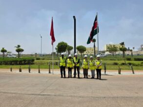 L'ambassadrice du Kenya en visite à l'usine d'engrais d'OCP à Jorf Lasfar