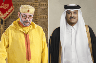 Entretien téléphonique entre le Roi Mohammed VI et l’émir du Qatar après l’attaque iranienne