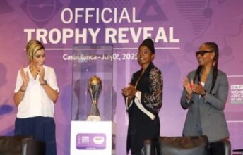 CAN féminine (Maroc 2024) : le nouveau trophée de la compétition dévoilé à Casablanca