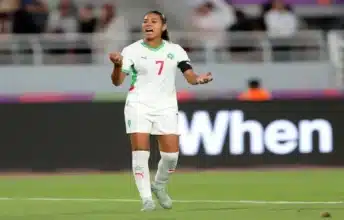CAN féminine 2024 : Ghizlane Chebbak dans l’équipe-type de la phase de groupes (CAF)