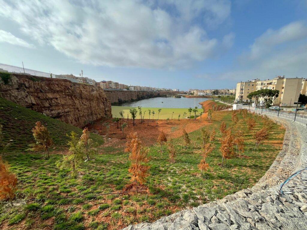 Parc de l’étang du quartier Oulfa : inauguration prévue le 20 août