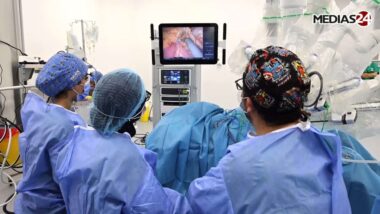 Casablanca : succès de la première intervention chirurgicale viscérale robotique chez la FM6SS