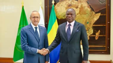 Mohammed Bouzoubaa, DG de TGCC, reçu par le président gabonais Brice Oligui Nguema