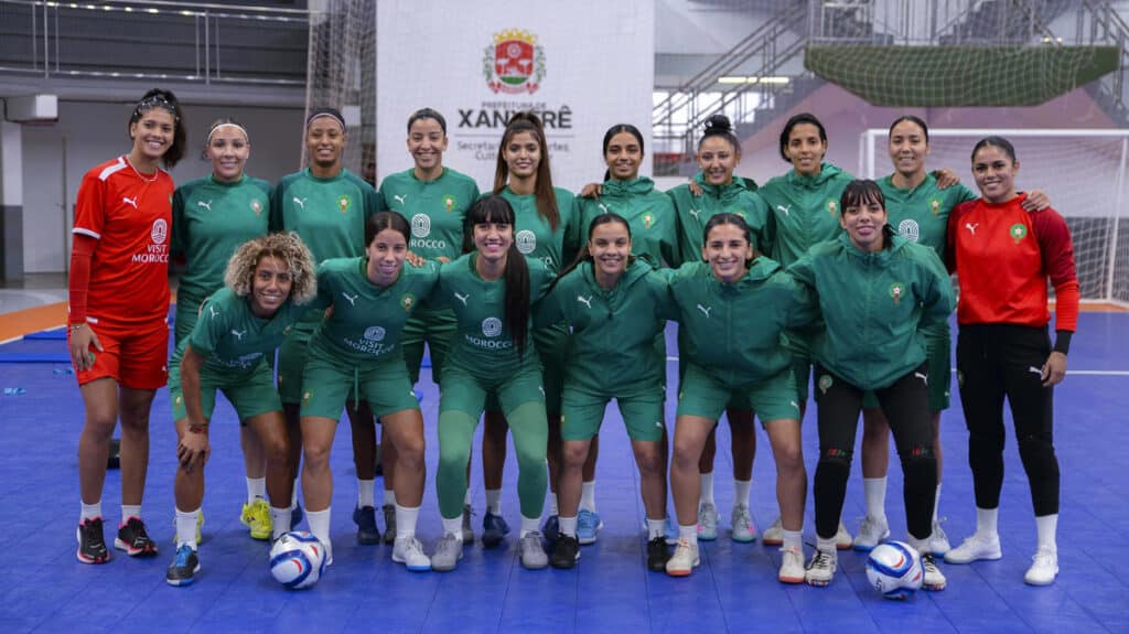 L’équipe nationale féminine A de futsal au Brésil pour un tournoi