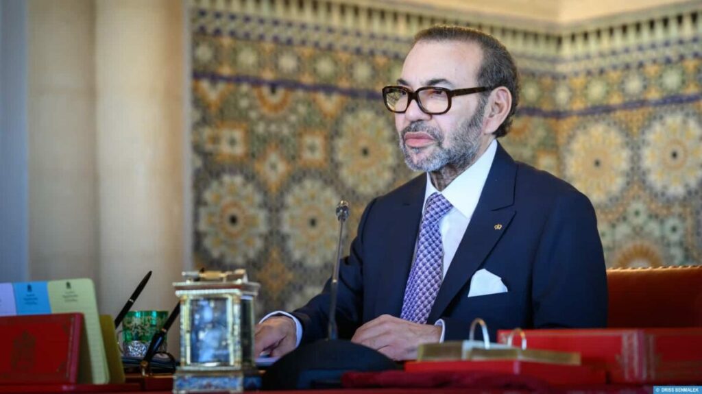Le Roi Mohammed VI.