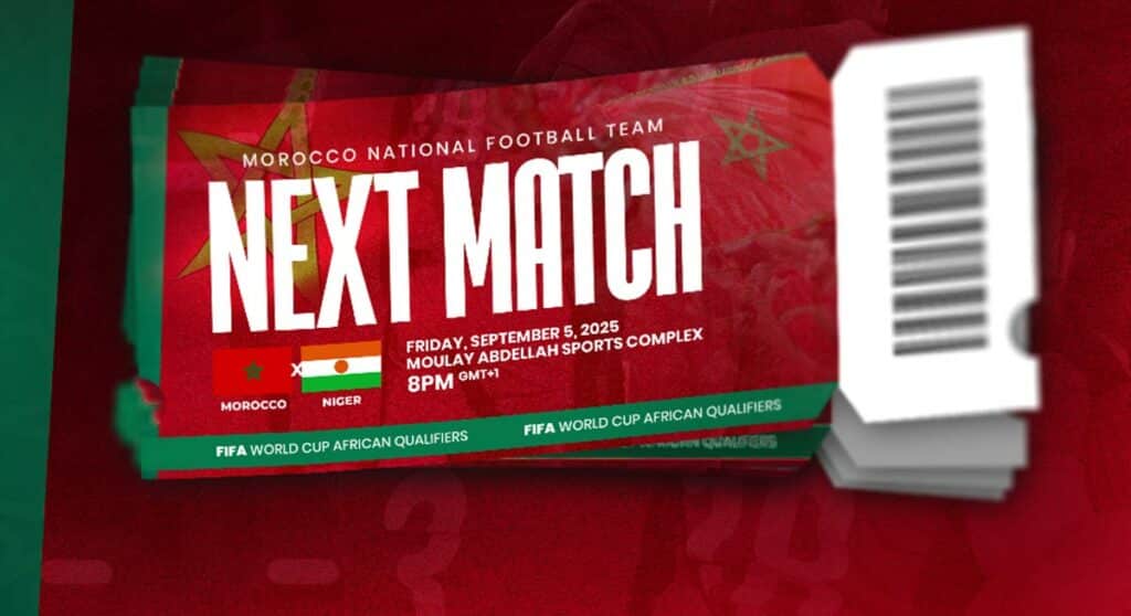 Match Maroc-Niger : 58.000 billets vendus