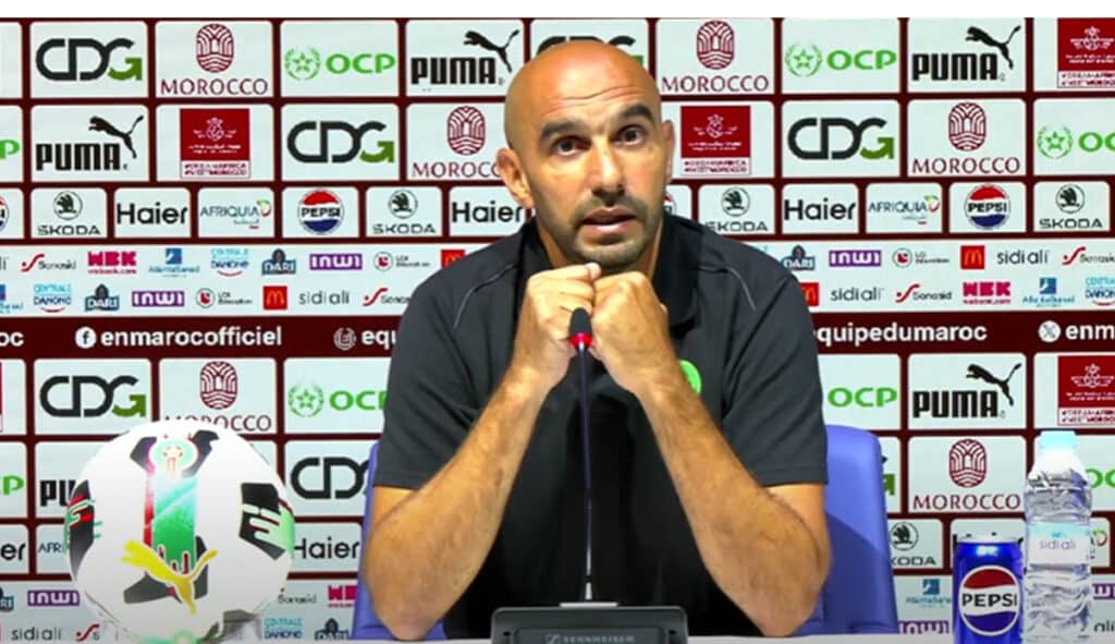 Walid Regragui : &ldquo;Les supporters marocains ne seront rassurés que lorsque Achraf Hakimi soulèvera la Coupe&rdquo;
