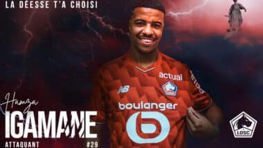 Hamza Igamane s’engage avec le LOSC Lille pour cinq saisons