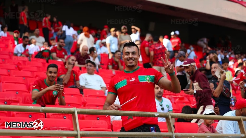 Maroc-Niger. En live, l'ambiance au stade Moulay Abdellah