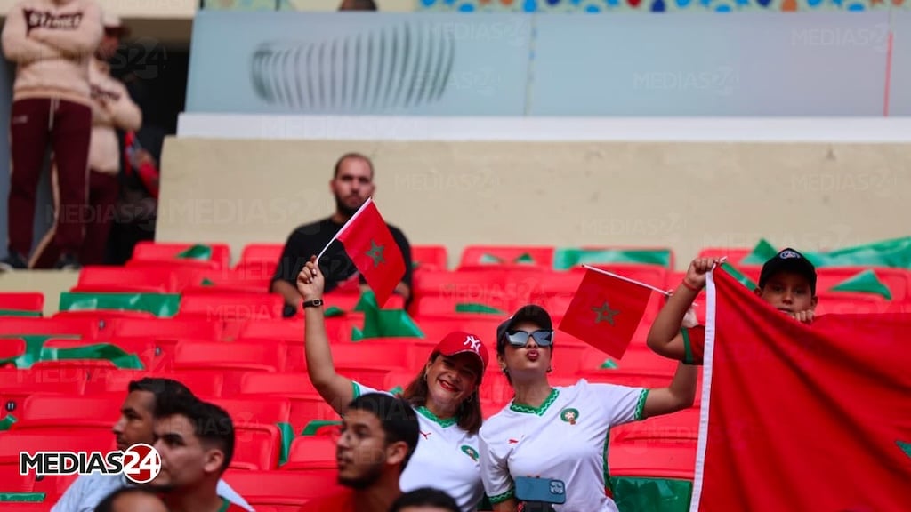 Maroc-Niger. En live, l'ambiance au stade Moulay Abdellah
