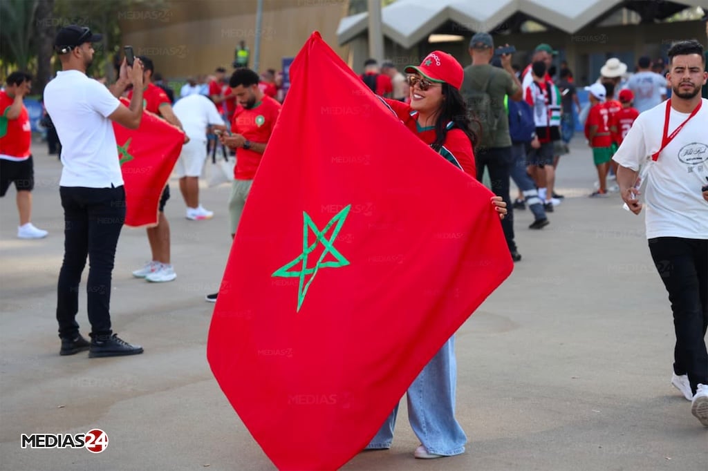Maroc-Niger. En live, l'ambiance au stade Moulay Abdellah