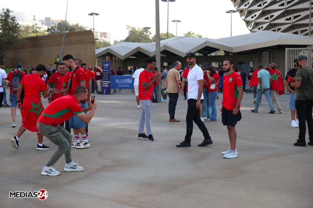 Maroc-Niger. En live, l'ambiance au stade Moulay Abdellah