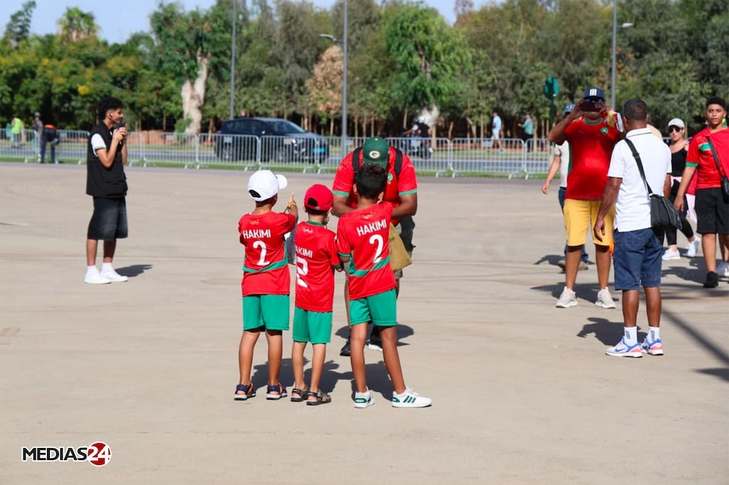 Maroc-Niger. En live, l'ambiance au stade Moulay Abdellah