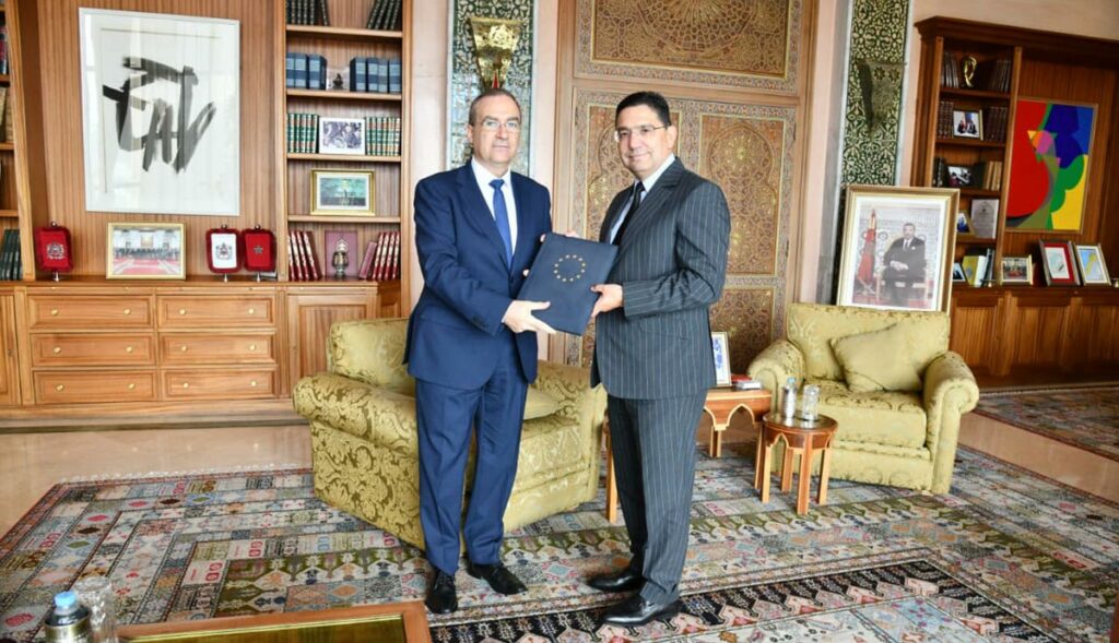 Dimiter Tzantchev et Nasser Bourita.