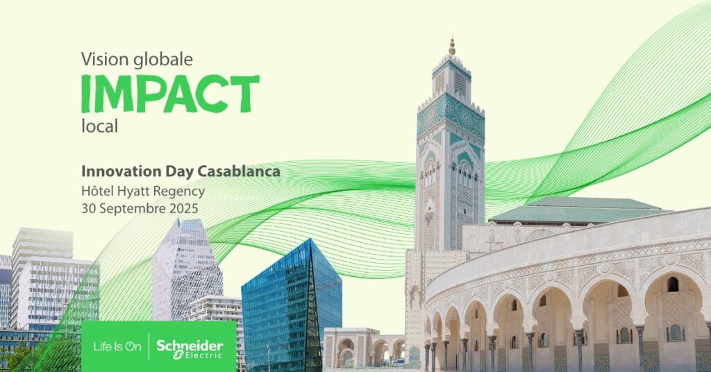 Transition énergétique et durabilité :  Schneider Electric organisera son premier “Innovation Day” à Casablanca