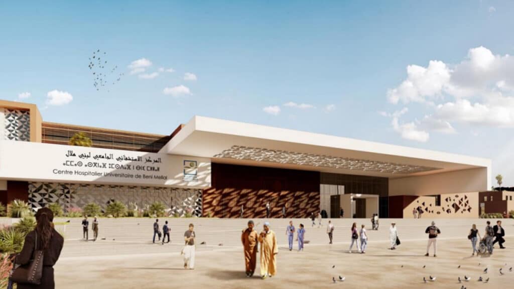 CHU de Béni Mellal : 497 MDH pour les travaux de gros œuvre et d’étanchéité