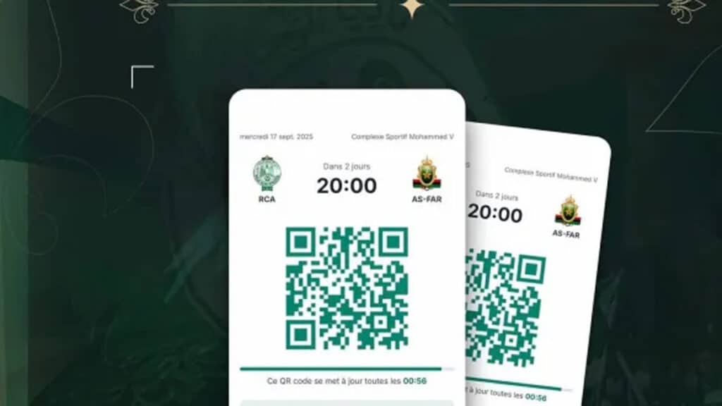 Match Raja FAR : seuls les billets électroniques seront acceptés
