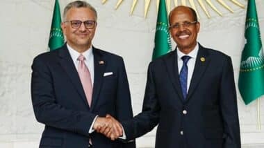 Sahara et Sahel au centre des entretiens de Massad Boulos avec le président de la Commission de l’UA