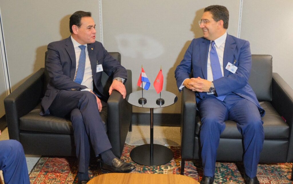 Nasser Bourita et Rubén Darío Ramírez Lezcano