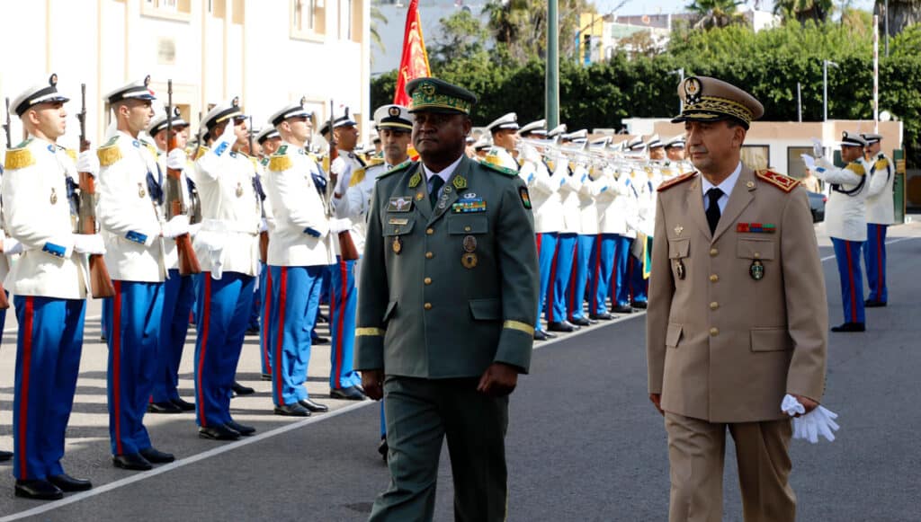 L’inspecteur général des FAR s'entretient avec le chef d'Etat-Major des armées du Niger