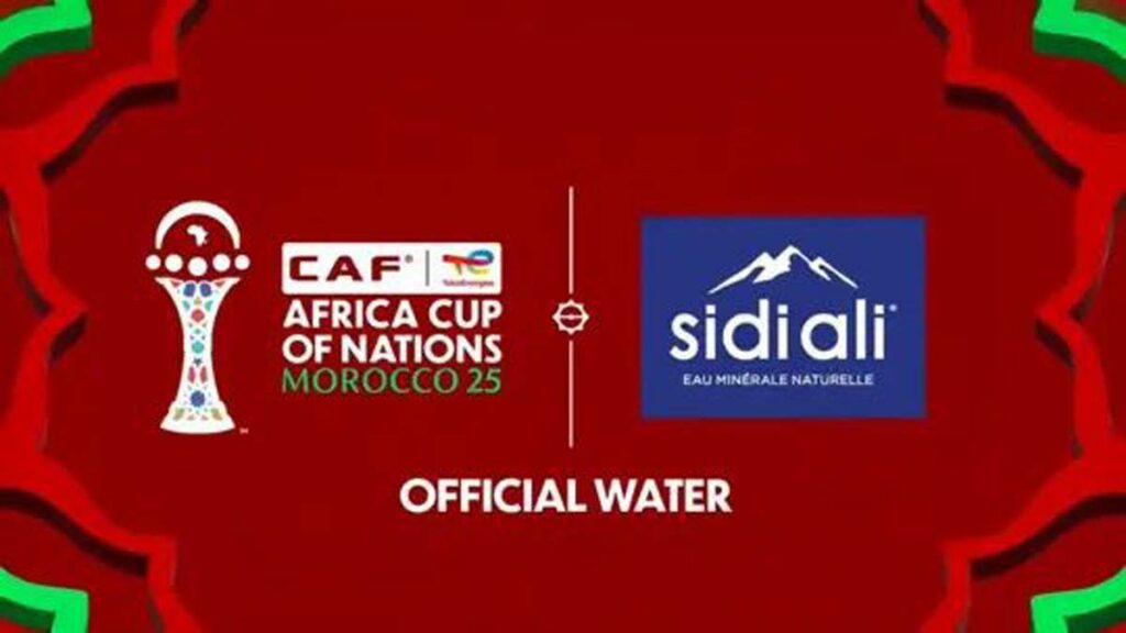 Signature du partenariat CAF et SIDI ALI pour l'eau officielle de la CAN 2025.
