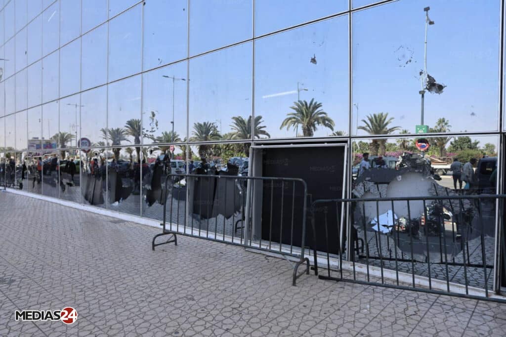 Manifestations GenZ : après les violences à Inezgane, Médias24 constate les dégâts sur le terrain (Images)