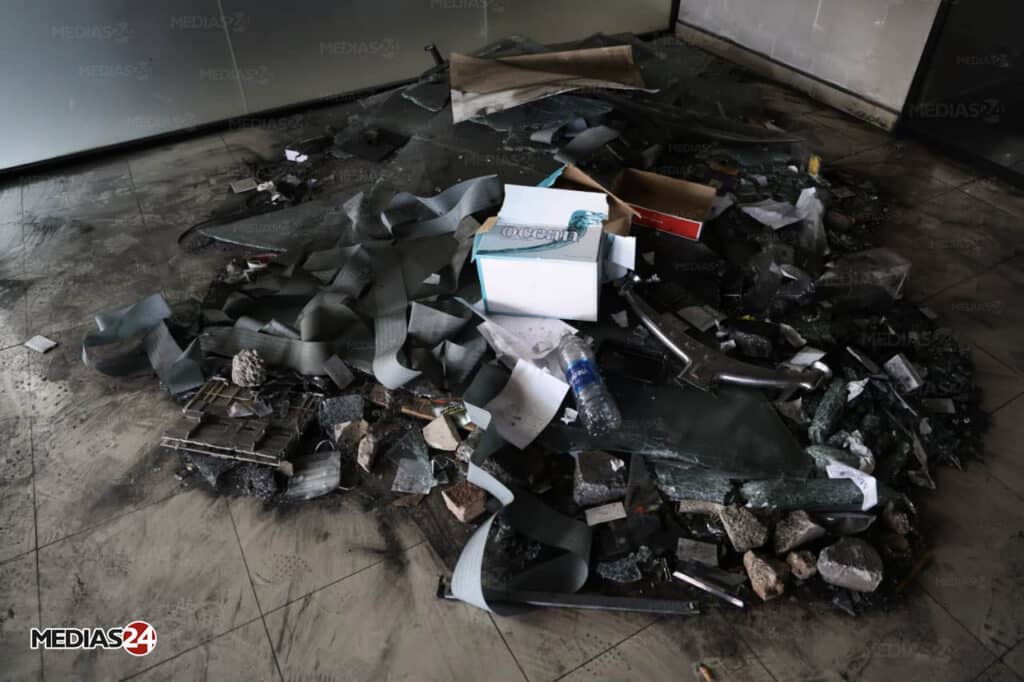 Manifestations GenZ : après les violences à Inezgane, Médias24 constate les dégâts sur le terrain (Images)