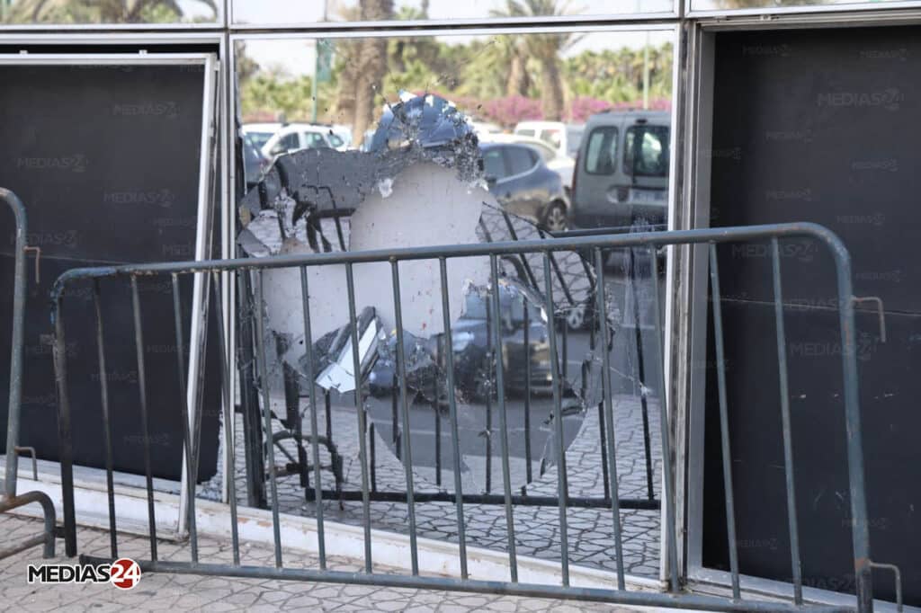 Manifestations GenZ : après les violences à Inezgane, Médias24 constate les dégâts sur le terrain (Images)