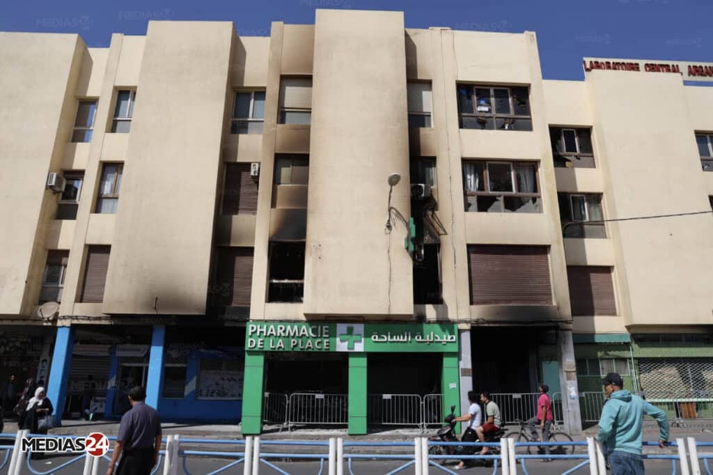 Manifestations GenZ : après les violences à Inezgane, Médias24 constate les dégâts sur le terrain (Images)