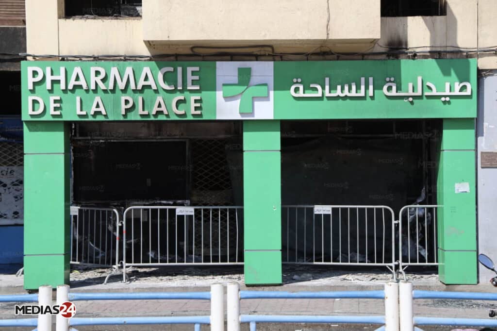 Manifestations GenZ : après les violences à Inezgane, Médias24 constate les dégâts sur le terrain (Images)