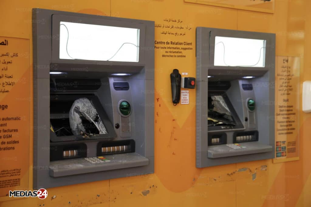 Manifestations GenZ : après les violences à Inezgane, Médias24 constate les dégâts sur le terrain (Images)