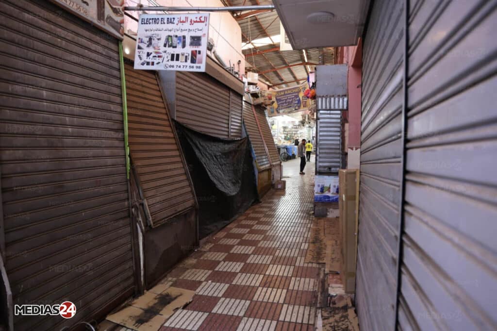 Manifestations GenZ : après les violences à Inezgane, Médias24 constate les dégâts sur le terrain (Images)