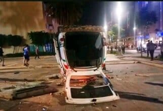 Des manifestations franchissent un palier dangereux avec des actes de violence