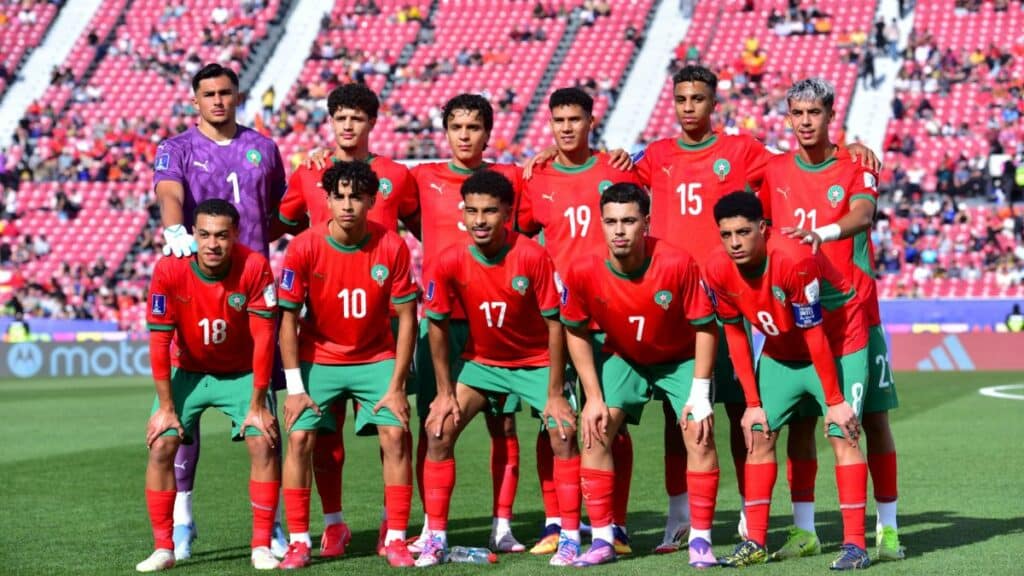 Le Maroc en huitièmes de finale de la coupe du monde u20 après sa victoire sur le Brésil (2-1)