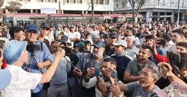 🔴🎥 En direct. Les manifestations du 2 octobre 2025 à Casablanca (suite)
