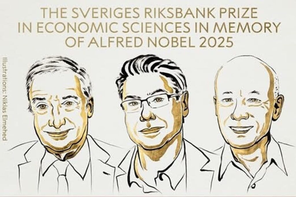 Le prix Nobel d’économie 2025 récompense les travaux consacrés à la croissance durable et au rôle central de l’innovation dans cette dynamique.